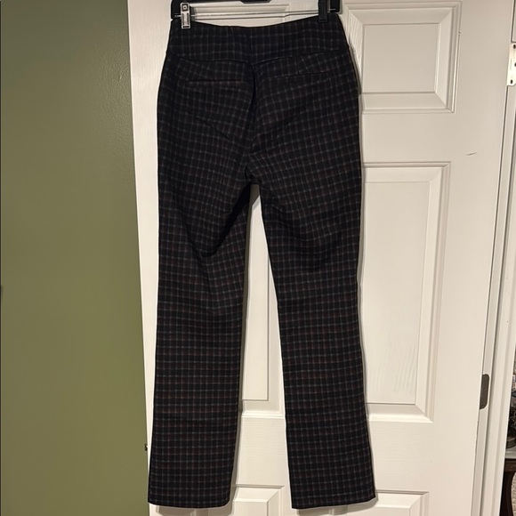 New York & Company Black and Red Plaid Boot Cut Pants - Picture 6 of 6